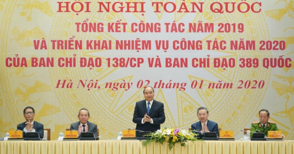 Thủ tướng chủ trì Hội nghị toàn quốc về công tác phòng chống tội phạm