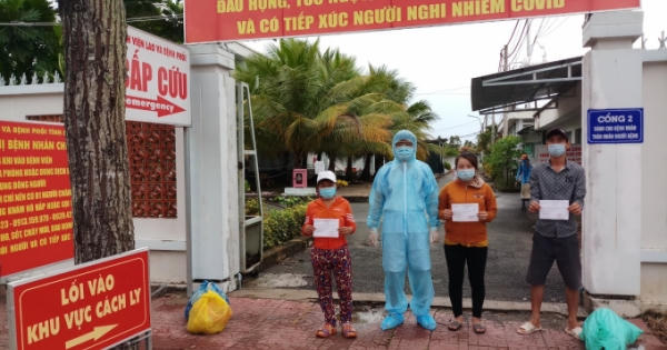 Hậu Giang kết thúc việc thiết lập 3 vùng cách ly y tế Thị trấn Mái Dầm