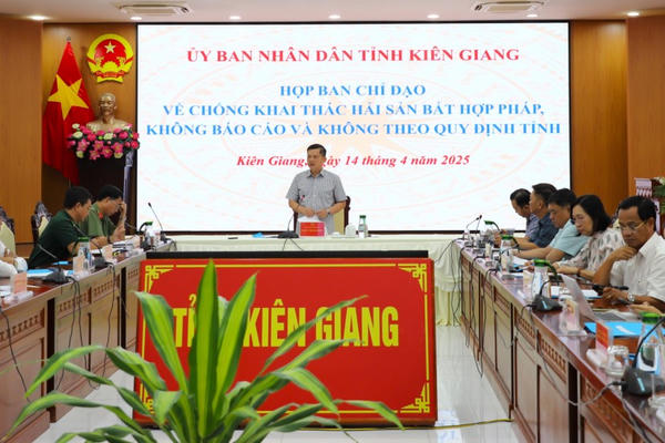 Kiên Giang: Cần tập trung giám sát 24/24 đội tàu khai thác trên biển qua hệ thống giám sát hành trình