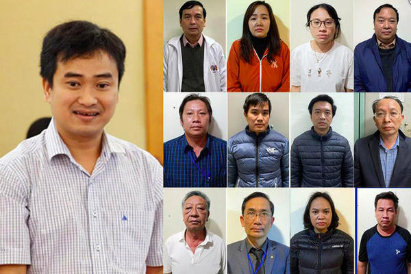 Có bao nhiêu giám đốc CDC, cán bộ Bộ Y tế, Bộ KH&CN bị khởi tố trong vụ thổi giá của Công ty Việt Á?