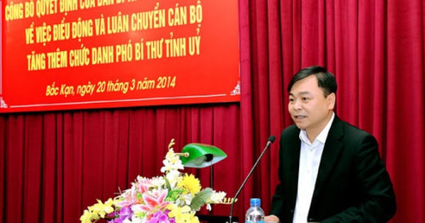 Phó Bí thư thường trực Tỉnh ủy Bắc Kạn giữ chức Thứ trưởng Bộ NN&PTNT