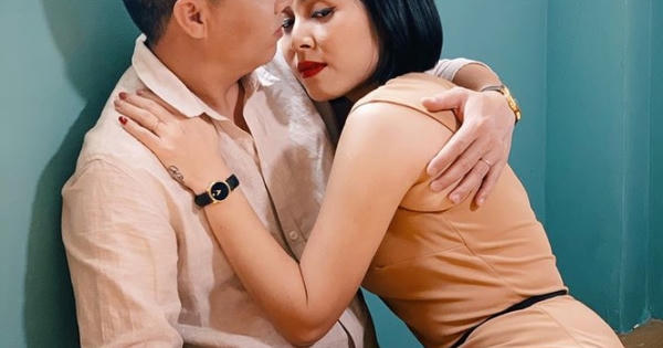 MC Hoàng Linh tung ảnh 'tình bể bình' với ông xã gây 'sốt'