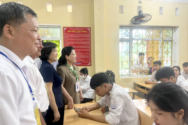 Không để xảy ra tiêu cực, gian lận trong kỳ thi tốt nghiệp THPT 2025