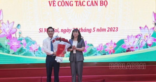Công bố quyết định của Ban Thường vụ Tỉnh ủy Lào Cai về công tác cán bộ