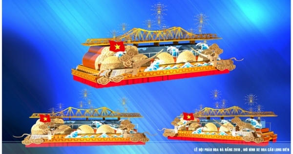 Mô hình 10 cây cầu nổi tiếng tại Lễ hội xe hoa DIFF 2018