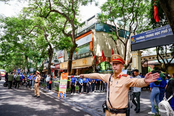 Công an Hà Nội lên kế hoạch bảo đảm ATGT phục vụ kỳ thi tuyển sinh vào lớp 10 và tốt nghiệp THPT