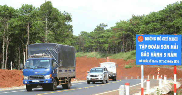Bộ GTVT thông tin về việc Tập đoàn Sơn Hải "cam kết bảo hành 10 năm các dự án đường cao tốc"