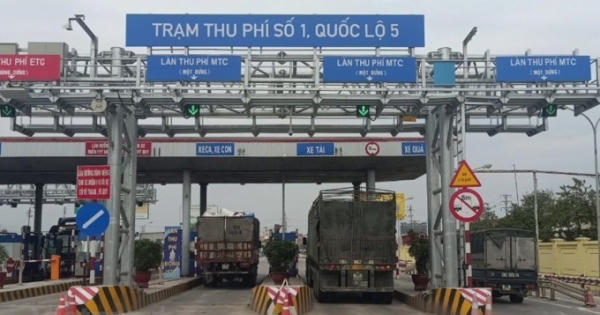 Từ ngày 12/3 sẽ thu phí tự động không dừng hai trạm trên Quốc lộ 5