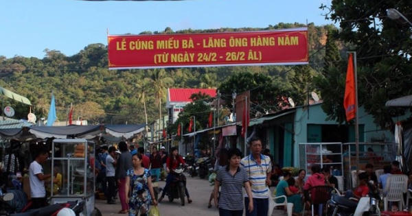 Độc đáo ngôi Đền thờ Hoàng đảo ở Thổ Chu