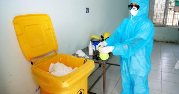 Tăng cường quản lý chất thải phòng chống dịch COVID-19