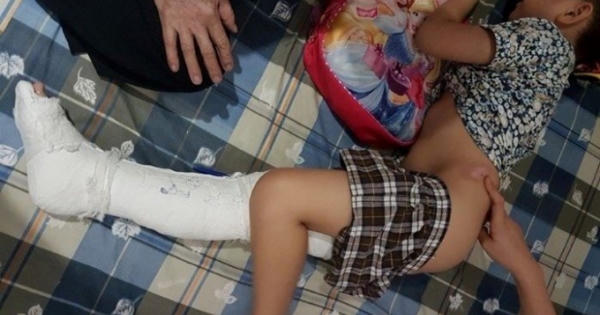 Lộ diện tài xế vụ ô tô đâm gẫy chân học sinh trong sân trường