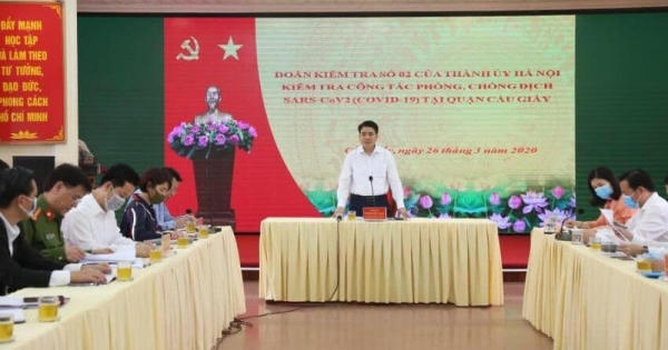 Chủ tịch UBND TP Hà Nội: Dự đoán “20 ca dương tính” là khoa học, cảnh báo dịch tễ để người dân rõ nguy cơ Chủ tịch UBND TP Hà Nội: Dự đoán “20 ca dương tính” là khoa học, cảnh báo dịch tễ để người dân rõ nguy cơ