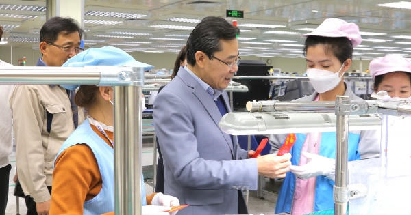 Khu công nghiệp, chế xuất tại Hà Nội: 98% tổng số lao động đã trở lại làm việc