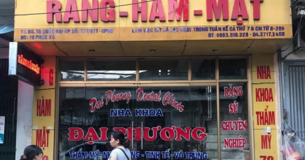 Hà Nội đình chỉ hoạt động 2 Phòng khám Răng hàm mặt
