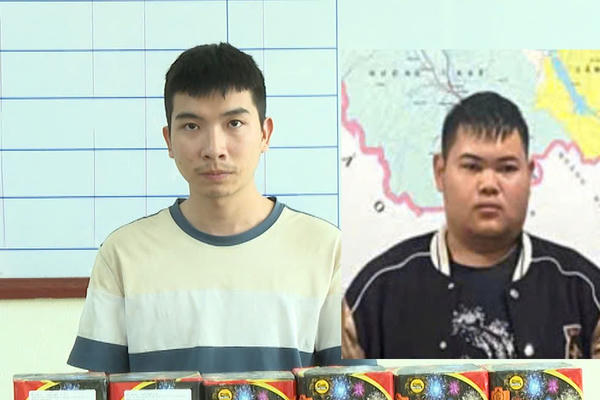 Bắt quả tang 2 đối tượng mua bán pháo trái phép