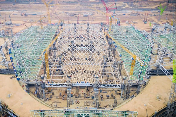 Hơn 10.000 kỹ sư, công nhân thi công xuyên lễ tại sân bay Long Thành
