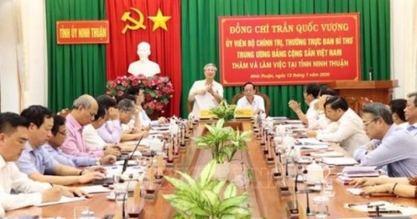 Thường trực Ban Bí thư Trần Quốc Vượng: Cần xây dựng đội ngũ cán bộ đủ tâm, đủ tầm, có năng lực lãnh đạo