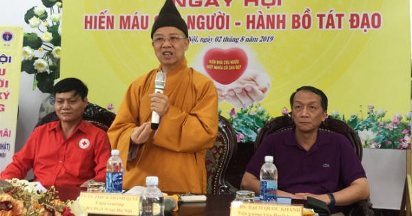 Gần 500 tăng ni sinh Học viện Phật giáo sẽ tham gia hiến máu, hiến tạng
