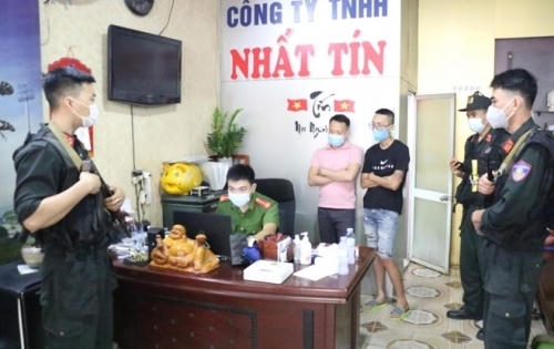 Phá thành công chuyên án "tín dụng đen" hơn 500 tỷ đồng, Công ty Nhất Tín có liên quan