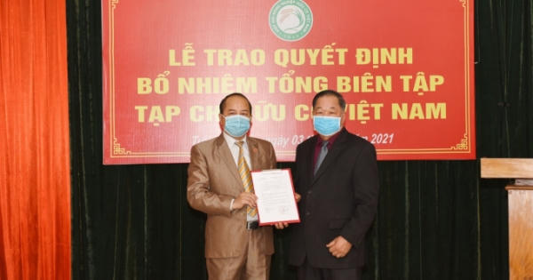Bổ nhiệm tân Tổng biên tập Tạp chí Hữu cơ Việt Nam Bổ nhiệm tân Tổng biên tập Tạp chí Hữu cơ Việt Nam