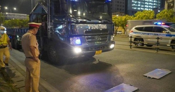 Phạt hơn 41 triệu đồng đối với tài xế chở quá tải trọng 112%