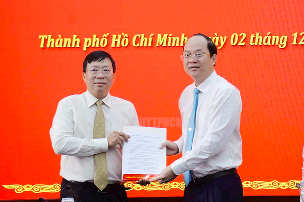 Giám đốc Sở Quy hoạch Kiến trúc TPHCM làm Bí thư Huyện ủy Bình Chánh