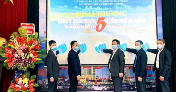 Hải Phòng khai trương website tuyên truyền về bầu cử