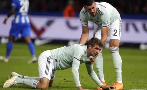 [Clip]: Bayern Munich gục ngã trước Hertha