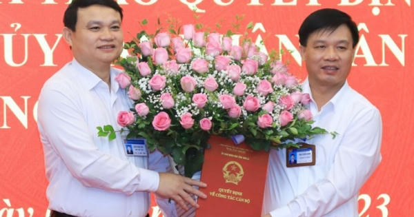 Ông Trần Bình Minh được bổ nhiệm giữ chức Chánh văn phòng UBND tỉnh Sơn La