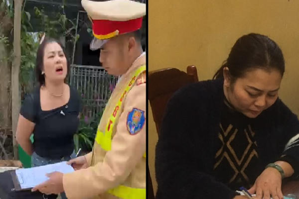 Thanh Hoá: Khởi tố vụ án người phụ nữ lăng mạ, đòi "hôn CSGT đến chết"