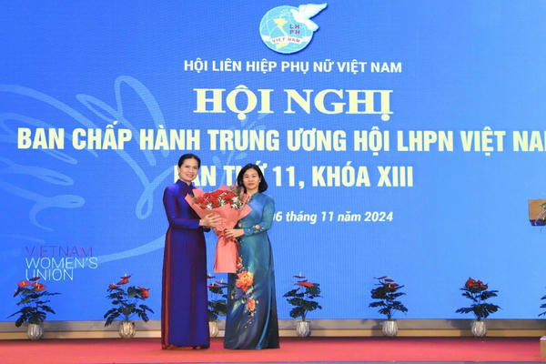Phó Bí thư Thường trực Thành ủy Hà Nội được bầu giữ chức Chủ tịch Hội Liên hiệp Phụ nữ Việt Nam