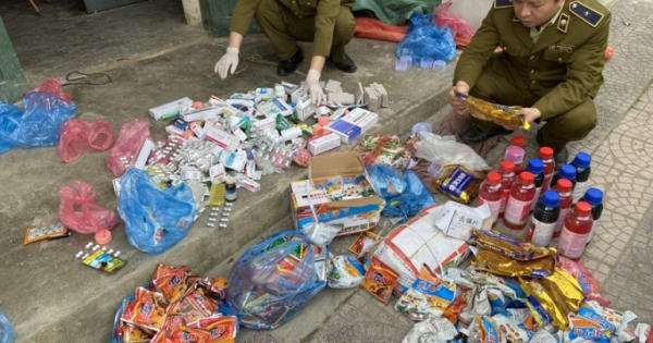 Quản lý thị trường Hà Giang bắt giữ trên 100kg thuốc bảo vệ thực vật, tân dược không rõ nguồn gốc