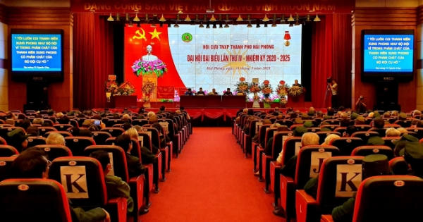 Đại hội đại biểu Hội cựu Thanh niên xung phong thành phố Hải Phòng lần thứ IV, nhiệm kỳ 2020 - 2025