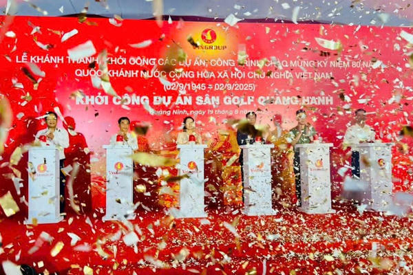 Vingroup khởi công sân golf Quang Hanh 886 tỷ đồng tại Quảng Ninh Vingroup khởi công sân golf Quang Hanh 886 tỷ đồng tại Quảng Ninh