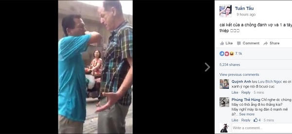 Cộng đồng mạng tán dương hành đồng bênh vực phái yếu của "ông Tây"