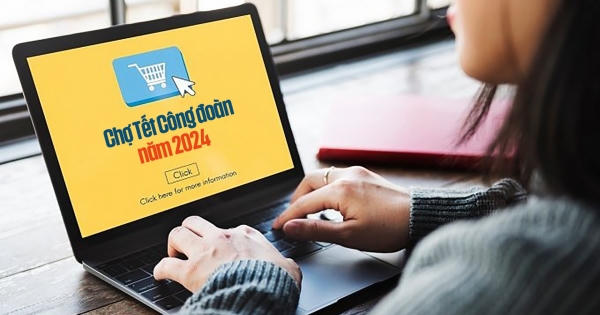 TP HCM: Sắm tết online, giảm ngay 50%