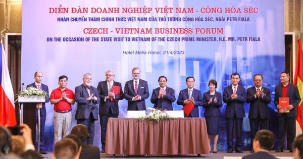 Việt Nam - Séc: Đưa quan hệ hữu nghị, hợp tác nhiều mặt sang giai đoạn mới
