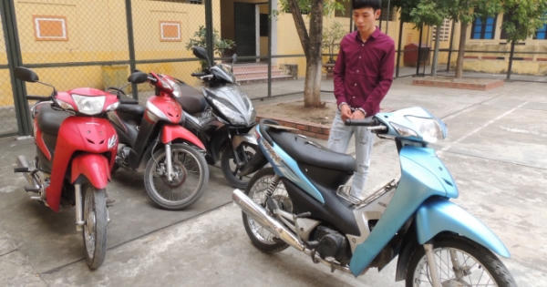 Hà Nam: Làm rõ nhóm đối tượng gây ra 16 vụ trộm cắp xe máy