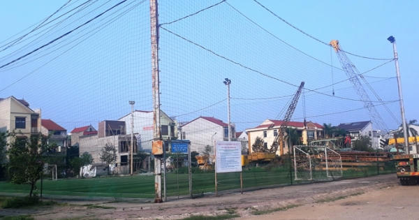 Nghệ An: Xây sân bóng đá trái phép, chủ đầu tư “phớt lờ” chỉ đạo của thành phố Nghệ An: Xây sân bóng đá trái phép, chủ đầu tư “phớt lờ” chỉ đạo của thành phố