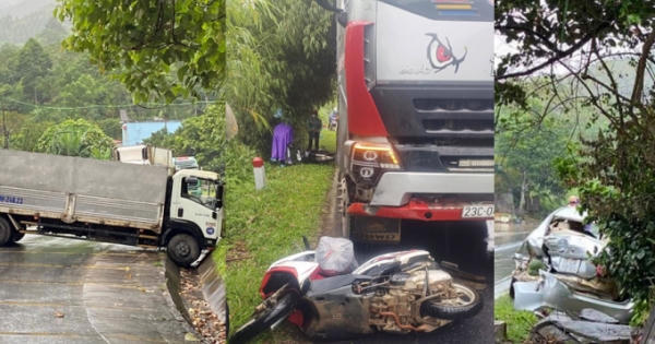 Hà Giang: Liên tiếp xảy ra các vụ tai nạn khi lái xe ô tô trời mưa