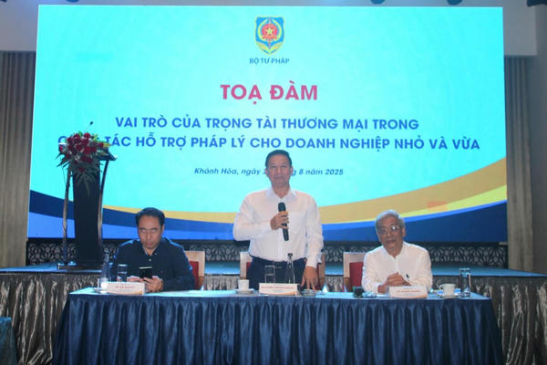 Phát huy vai trò của trọng tài thương mại trong hỗ trợ pháp lý cho doanh nghiệp nhỏ và vừa