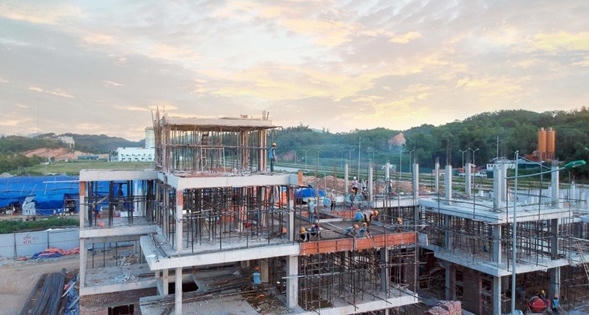 Tiến độ “thần tốc” ở dự án Shophouse đầu tiên của Cao Bằng