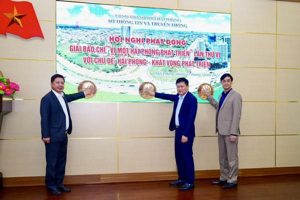 Phát động giải báo chí 'Vì một Hải Phòng phát triển' lần thứ VI