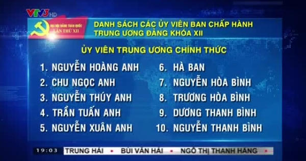 Thời sự ngày 26/01/2016