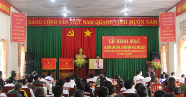 Lễ ra quân làm công tác dân vận tại huyện Xuân Lộc