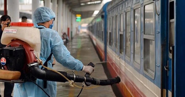 Ngành đường sắt tăng cường phòng, chống dịch Covid-19