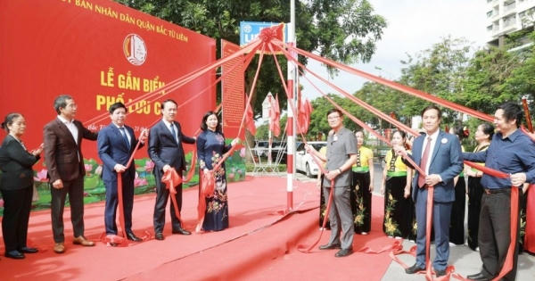 Hà Nội có đường mang tên Thái sư Lưu Cơ