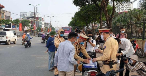 Hơn 5.600 trường hợp vi phạm trật tự, an toàn giao thông bị xử lý trong ngày 1/5