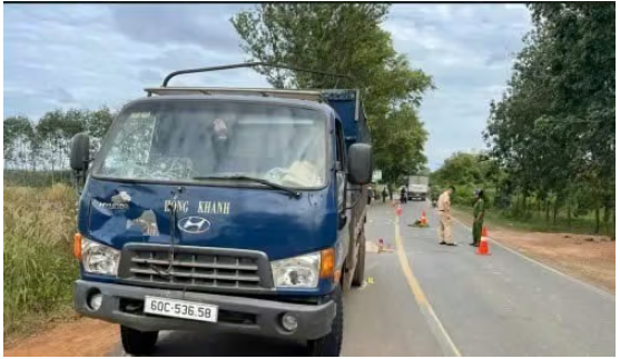 Tạm giữ hình sự tài xế xe tải cán liên tiếp nạn nhân gây tai nạn chết người ở Đồng Nai