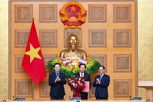 Ông Đỗ Thanh Bình được bổ nhiệm làm Thứ trưởng Thường trực Bộ Nội vụ